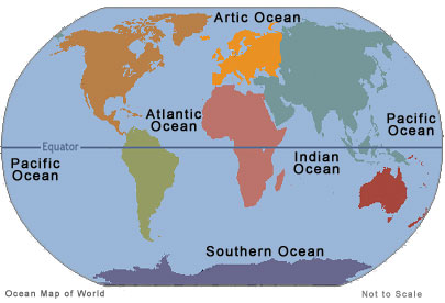 how many oceans are in the world